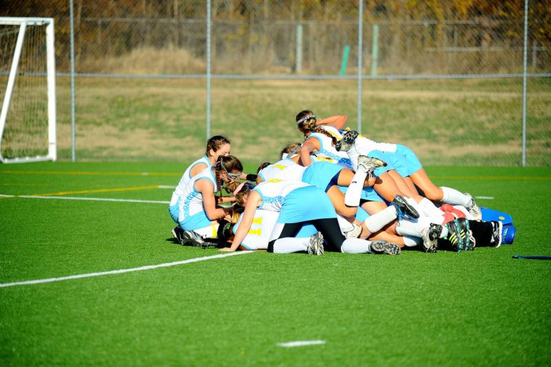 Cape hockey piles on a state championship in 2012 beating Delmar at Milford. The game had more fans than the NCAA Division I championship. DAVE FREDERICK PHOTO